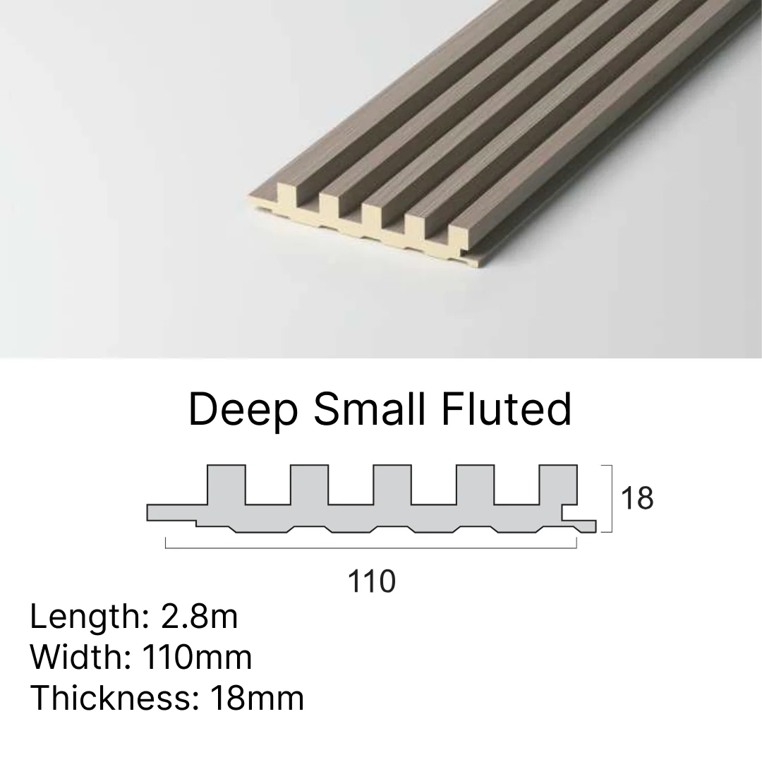 Pure White Stone - Deep Small Fluted - Image 3